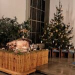 Abbau Krippe und Weihnachtsbaum